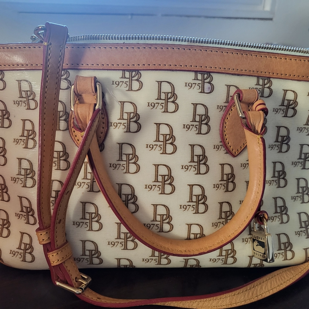 Dooney & Burke initial handbag